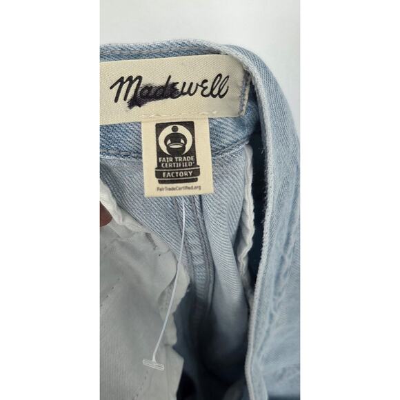 NWT Madewell The Harlow Wide-Leg Jean: Airy Denim Edition Size 31 Retail $138 - Picture 8 of 10